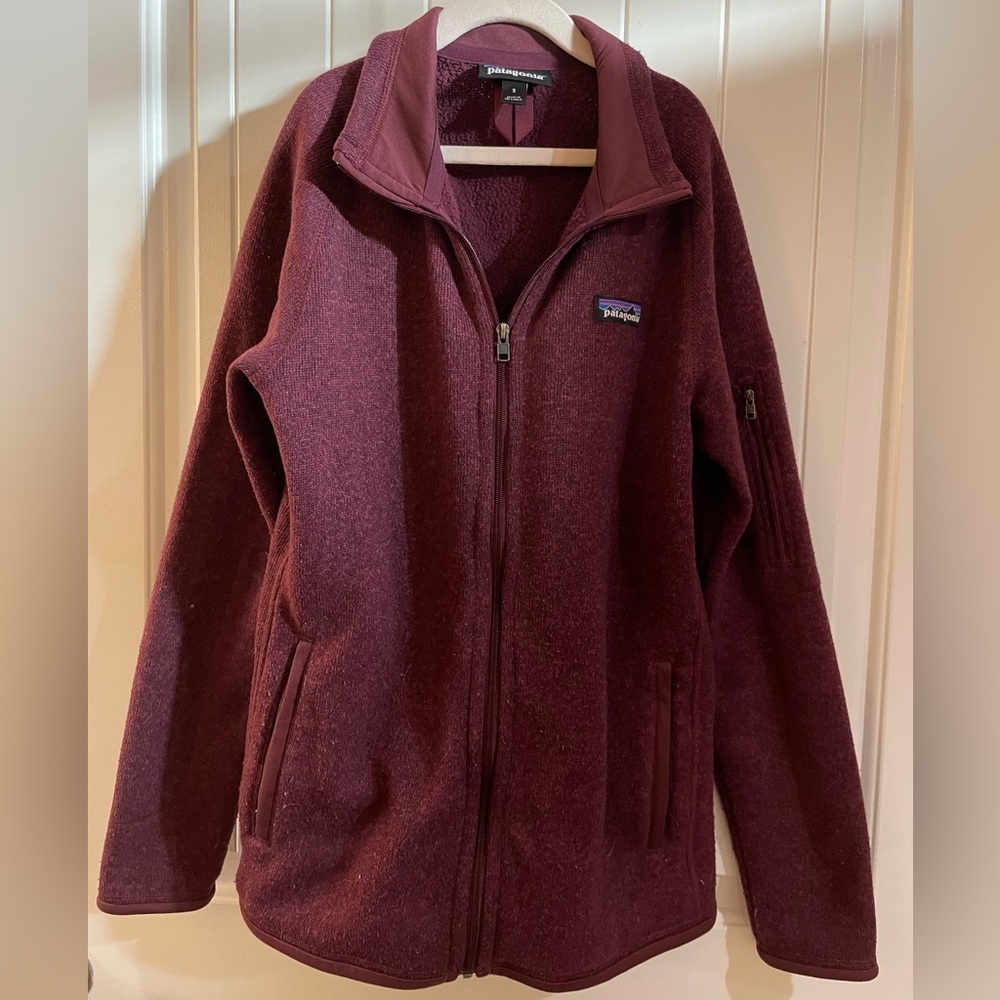 Patagonia Better Sweater Fleece Jacket - Women’s Size Small - Maroon